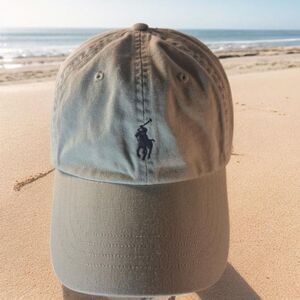 Polo Ralph Lauren Twill Signature Ball Cap - Tan